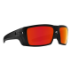 Spy Sunglasses Rebar ANSI - Matte Black Red
