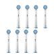 DS BS 8pcs Sensitive Clean Brush Heads for Oral B