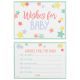 Baby Shower Wishes for Baby Cards