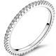 925 Sterling Silver Ring with CZ Diamonds 