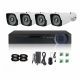 4 Channel 4.0MP POE CCTV Security Camera System